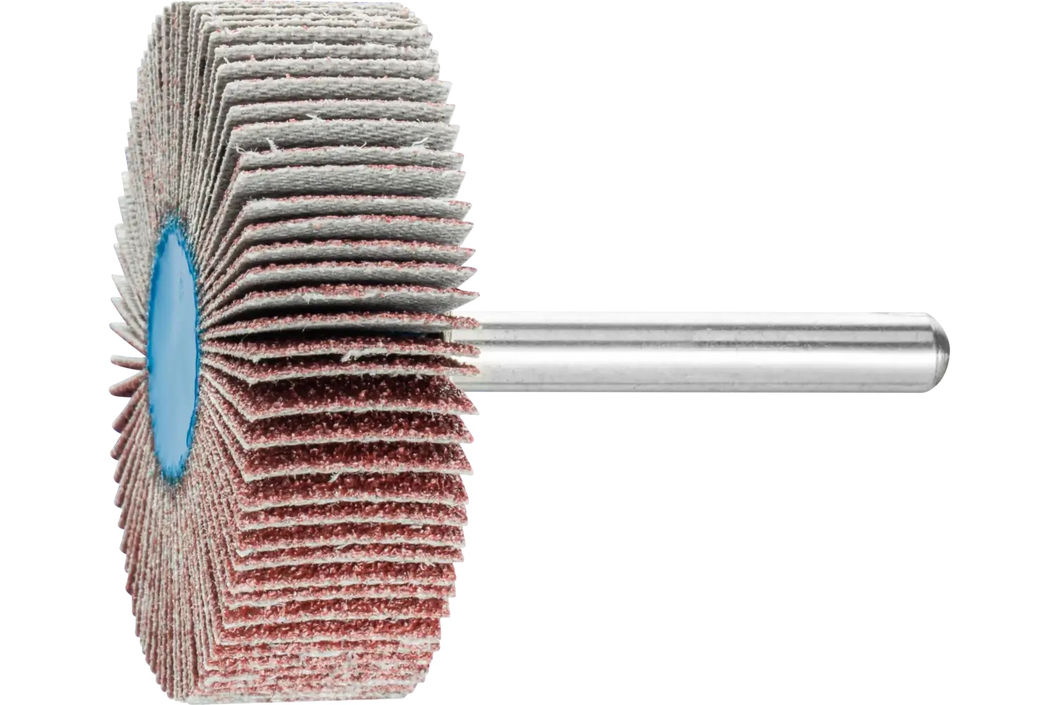 Picture of Pferd Mounted Flap Wheel, 2" X 1/2, 60 Grit, 1/4" Shank, Silicon Carbide